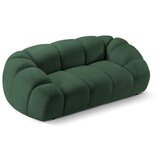 Micadoni Home Zelena žametna sedežna garnitura 214 cm Diana – | Shoptok.si