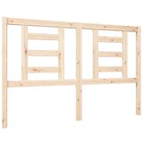 Maison Chic posteljno vzglavje - vzglavna omarica - nočna omarica 146x4x100 cm trdna borovina, (21704391) Cene