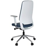 MID.YOU Vrtljivi Stol Chiaro T4 White, Modra | Shoptok.si