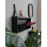 Spinder Design Črna kovinska preklopna stenska omarica za čevlje Sportiva – | Shoptok.si
