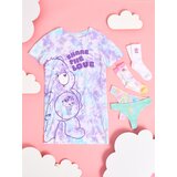 Sinsay Pamučna Tie-Dye Care Bears Noćna Košulja | shoptok.hr