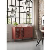 Marckeric Opečnato oranžna komoda 140x90 cm Diora – | Shoptok.si