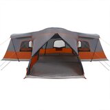 Šator s krovom s pohranom Siva i narančasta 680 x 510 x 210 cm | shoptok.hr