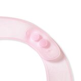 BabyOno silikonski podbradak ultrathin 6 m+, roza | shoptok.hr