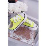 Boto Kids' Glitter Sneakers Lime Misty | ePonuda.com