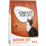 Concept for Life Snižena cijena! 400 g - Outdoor Cats