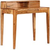  Pisaći stol s ladicama od masivnog drva 88 x 50 x 90 cm | shoptok.hr
