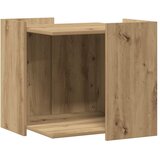  Kutija z mačji pijesak boja hrasta 53x53x51cm konstruirano drvo | Eponuda.com
