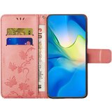 INORCO Ovitek denarnica za telefon Nokia C32/C22, odporen na prah, PU usnjeni ovitek za stojalo z vtisnjenim metuljčkom in cvetjem, (22034463) | Shoptok.si
