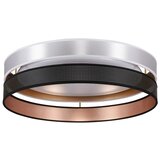  Duolla-LED plafonsko svetlo ROLLER DUO SH. LED/24W/230V prečnik 45 cm srebrna/crna | Eponuda.com