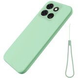 INORCO Za Infinix Smart 7 4G hrbtni pokrovček telefona proti padcem iz tekočega silikona, mehka podloga za telefon s trakom, (22034481) Cene