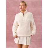 Sinsay Džemper half-zip s udjelom vune | shoptok.hr