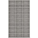 Cd ormarić za CD-ove boja betona 102x16x177,5 cm konstruirano drvo | shoptok.hr