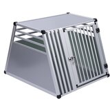 zooplus Avtomobilski boks za pse AluRide - Velikost L: Š 80 x G 92 x V 65 cm Cene