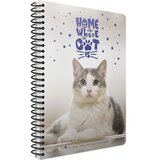 Cat SPIRALNA BILJEŽNICA A4 KOCKE | shoptok.hr