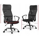 Shumee Topeshop KRZESŁO NEMO SZARE office /computer chair Padded seat Mesh backrest | shoptok.hr