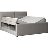 MID.YOU POSTELJA BOXSPRING 180 cm x 200 cm , karton, leseni material srebrne barve | Shoptok.si