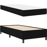  s opruga kutije Crna 90 x 190 cm tkanina | shoptok.hr