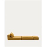 Kave Home Gorčično rumen raztegljiv fotelj Arty – | Shoptok.si