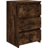  Noćni ormarić boja hrasta 40 x 35 x 62,5 cm konstruirano drvo | shoptok.hr