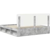  Okvir za krevet Beton 180 x 200 cm Čvrsto borovo drvo | shoptok.hr