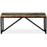  Klupa od masivnog obnovljenog drva 110 x 35 x 45 cm | shoptok.hr