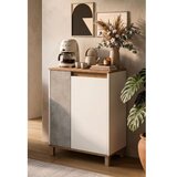 Hanah home Multifunkcionalna komoda, bijela | Eponuda.ba