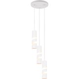  Bela viseča svetilka s kovinskim senčilom ø 28 cm Stream – | Shoptok.si