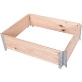 Cvetlični lonci, korita, visoke grede dvignjena greda 80x60cm lesena Cene