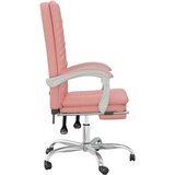  Pisarniški stol roza umetno usnje, (21135108) | Shoptok.si