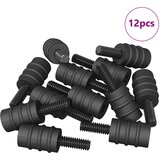  Odstojni vijak 12 pcs Crna M4 Guma i čelik | Eponuda.com