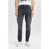 Defacto Slim Tapered Fit Normal Waist Tapered Leg Jeans Cene