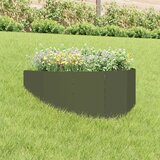  Ograda oko Travnjaka 100 x 45 cm Čelik Maslinastozelena | shoptok.hr