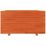  Vrtna sadilica voštano smeđe boje 90x90x49 5 cm od borovine | shoptok.hr