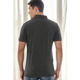 Dewberry T9586 MEN'S POLO NECK T-SHIRT-ANTHRACITE | ePonuda.com