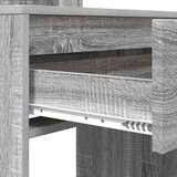  Toaletne mize za spalnice Siva Sonoma 80 x 39,6 x 135 cm, (5000093162) | Shoptok.si