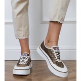 D/CEO White platform sandals with closed toe line Kolla | Shoptok.si