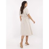 Italy Moda Dress-MI-SK-109898.68-beige | Shoptok.si