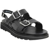Kickers Sandali & Odprti čevlji Neosummer Cuir Femme Noir Črna | Shoptok.si