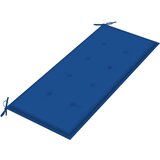  Sklopiva vrtna klupa s jastukom 118 cm od bambusa | shoptok.hr
