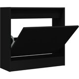 Furnova Omarica za čevlje črna 60x21x57 cm inženirski les, (21955759) | Shoptok.si