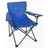 Strend Pro Sklopiva stolica plava do 120 kg, 53 x 53 x 90 cm | shoptok.hr