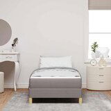  Krevet s opruga kutije Taupe Brown 90 x 190 cm | shoptok.hr