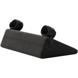 Liberator Bondage - klin za pozicioniranje s spolnim vzglavnikom z lisicami (črn) | Shoptok.si