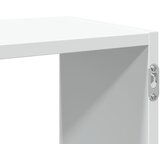 Zidna polica bijela 100x25x50 cm od konstruiranog drva | shoptok.hr
