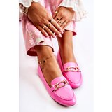 Gemre PG1 Leather Loafers With Decoration Pink Millario | shoptok.hr