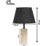 Opviq Stona lampa Valen, Crna | Eponuda.ba