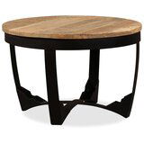  Stranska mizica iz neobdelanega mangovega lesa 60x40 cm | Shoptok.si