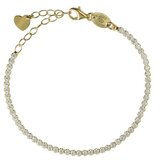 Vittoria Ženska victoria cruz well-loved crystal gold narukvica sa swarovski kristalima ( a4431-07dp ) Cene