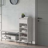 vidaXL stalak za cipele boja betona 40x36x105 cm konstruirano drvo | shoptok.hr